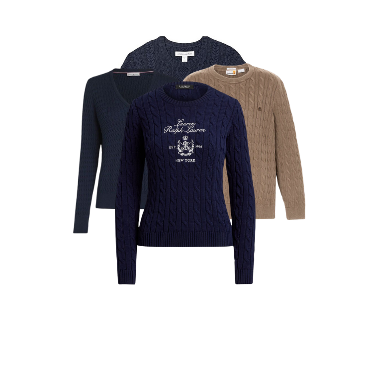 40x Mix Pulls Knitwear De Marque Femme
