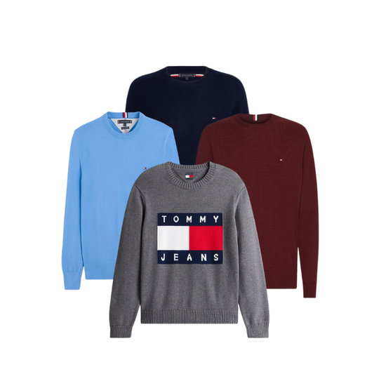 30x Pulls col rond TOMMY HILFIGER
