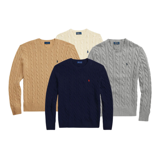 30x Pulls Torsadés RALPH LAUREN