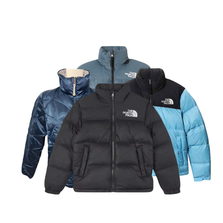 9x Doudounes THE NORTH FACE 550/600/700/800