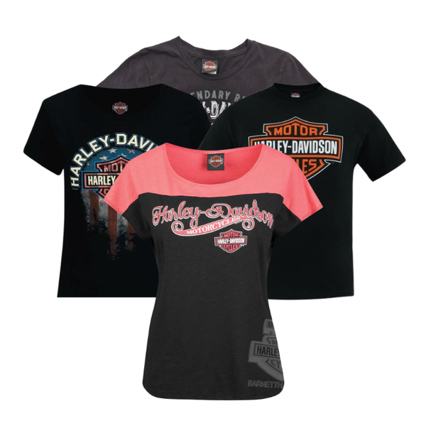 30x T-shirts Harley Davidson Femme