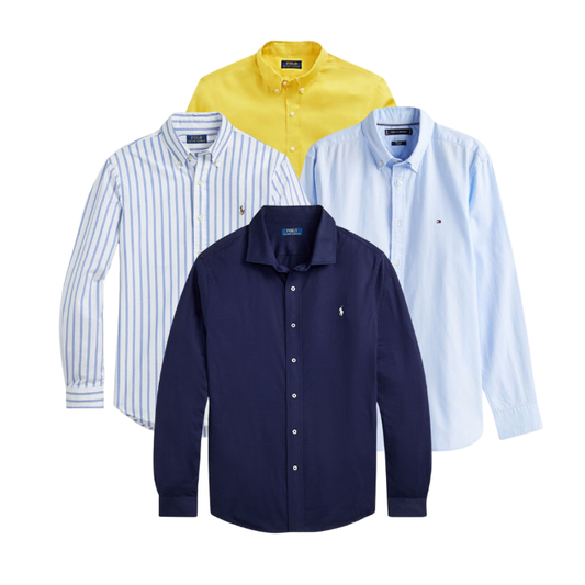 30x Mix Chemises RALPH LAUREN & TOMMY HILFIGER