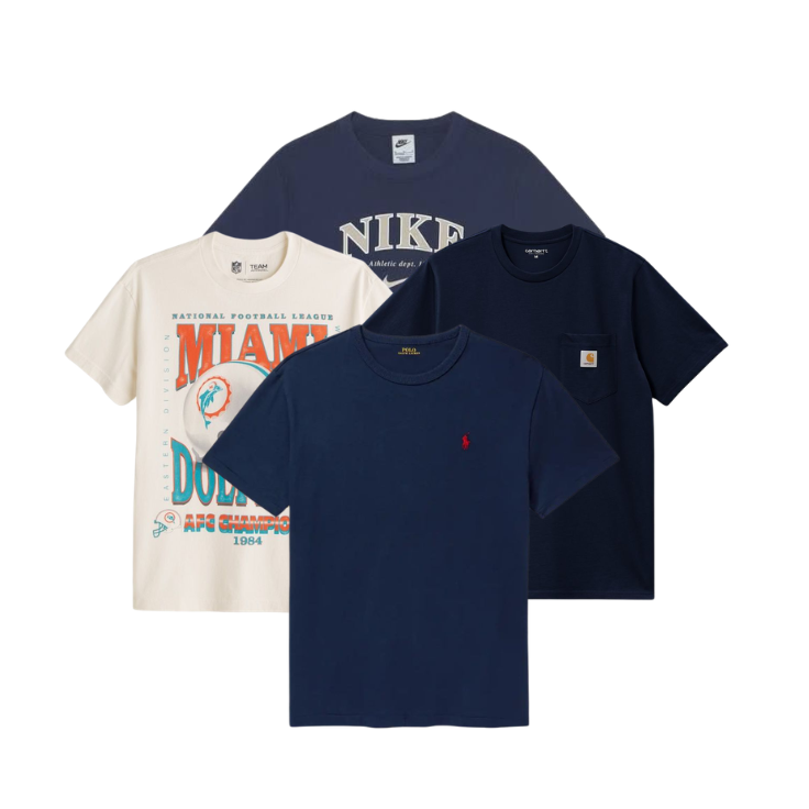 30x Mix T-shirts de Marques Premium