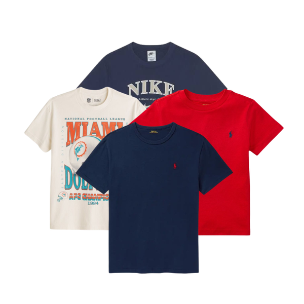 30x Mix T-shirts de Marques (50% de Ralph Lauren)