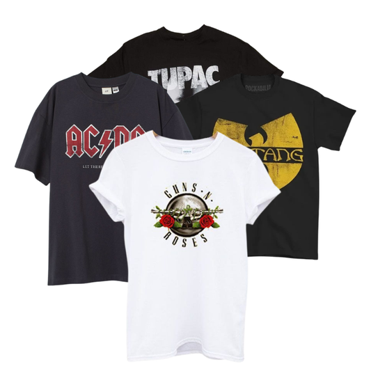 30x T-shirts de Musique