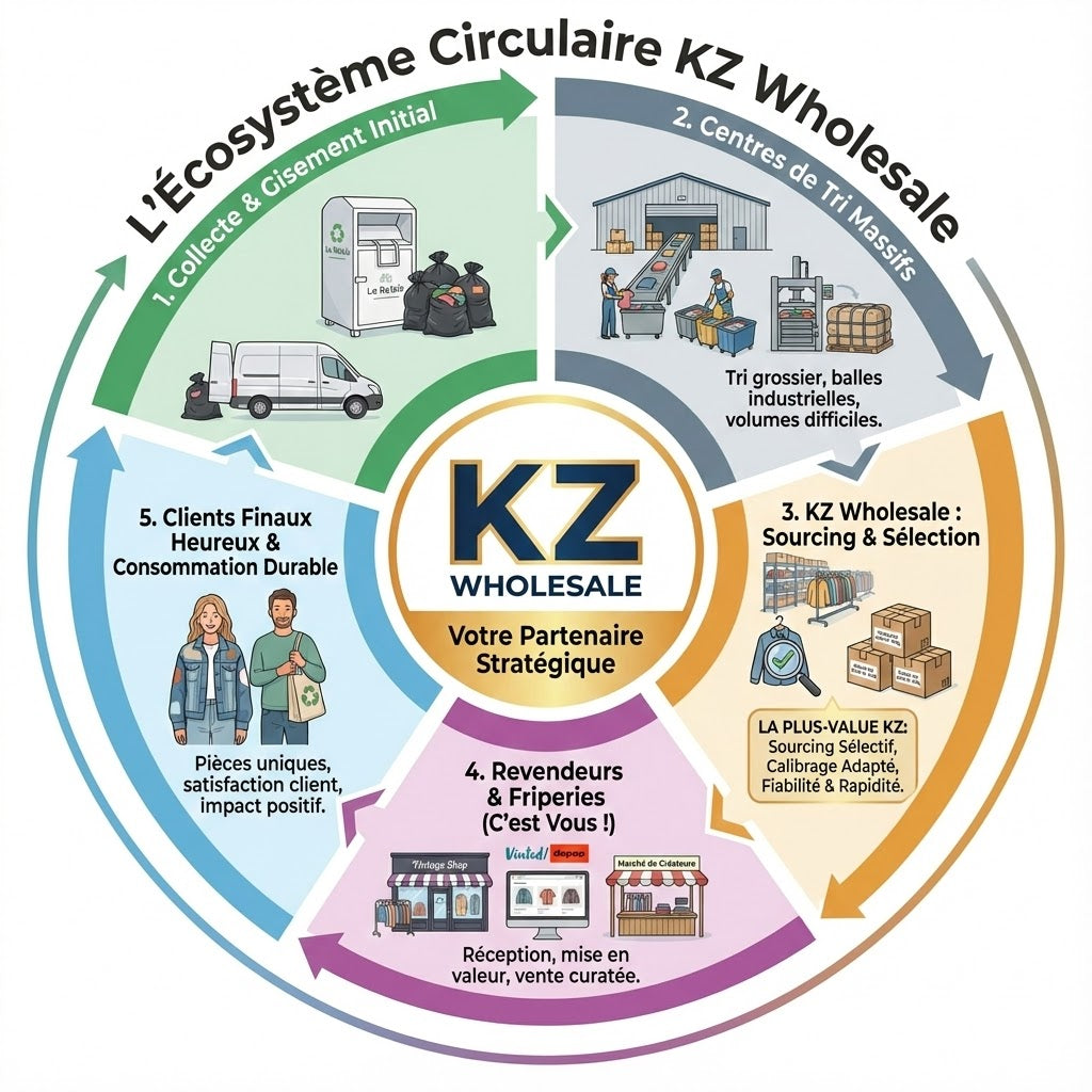 L'écosystème circulaire KZ Wholesale