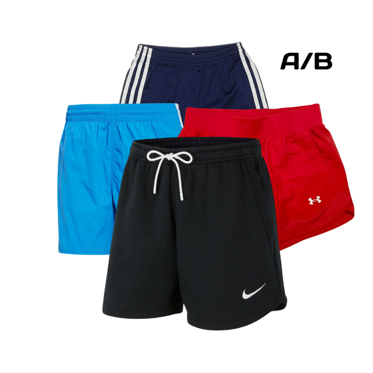 Shorts de sport de Marques MIX A/B